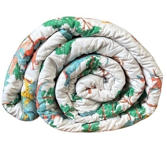 The Big One Kids Dinosaur Reversible Quilt Set Queen/Full & Full Sheets NWT - Picture 8 of 14